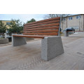 Concrete Bench No.164 with backrest Concrete Benches